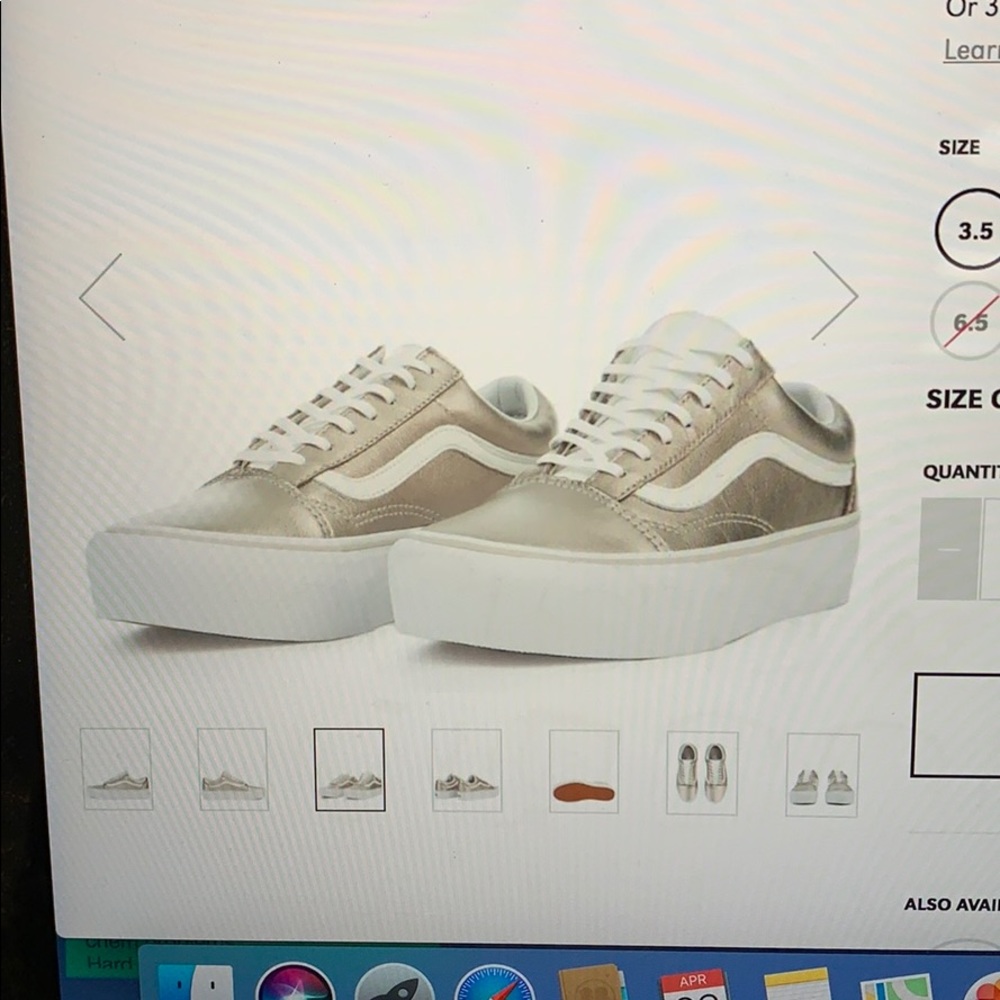 Metallic vans platforms! - Picture 2 of 7